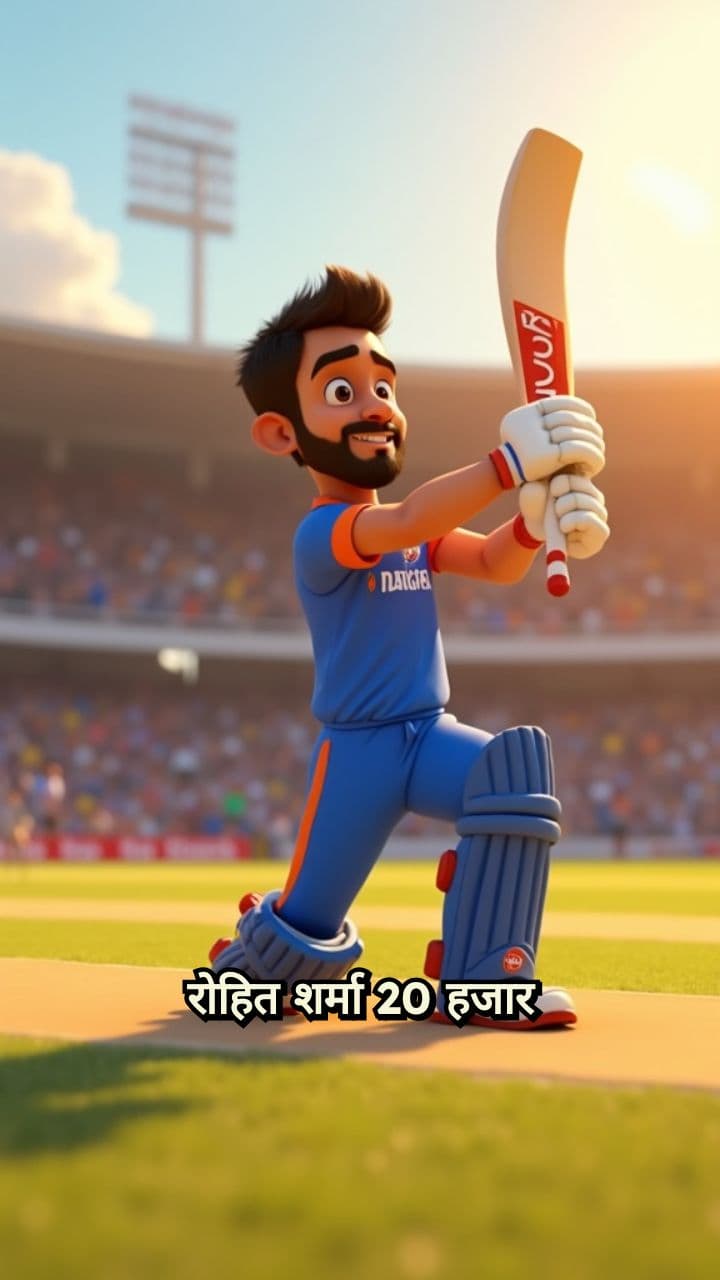 रोहित शर्मा 20 हजार रन के करीब