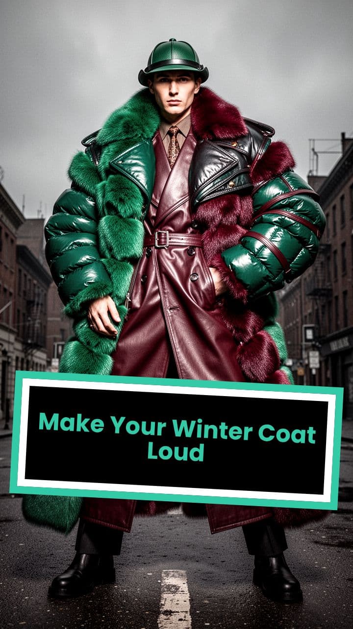 Winter’s Rebel Yell: Why Outerwear Is the Real Statement Piece