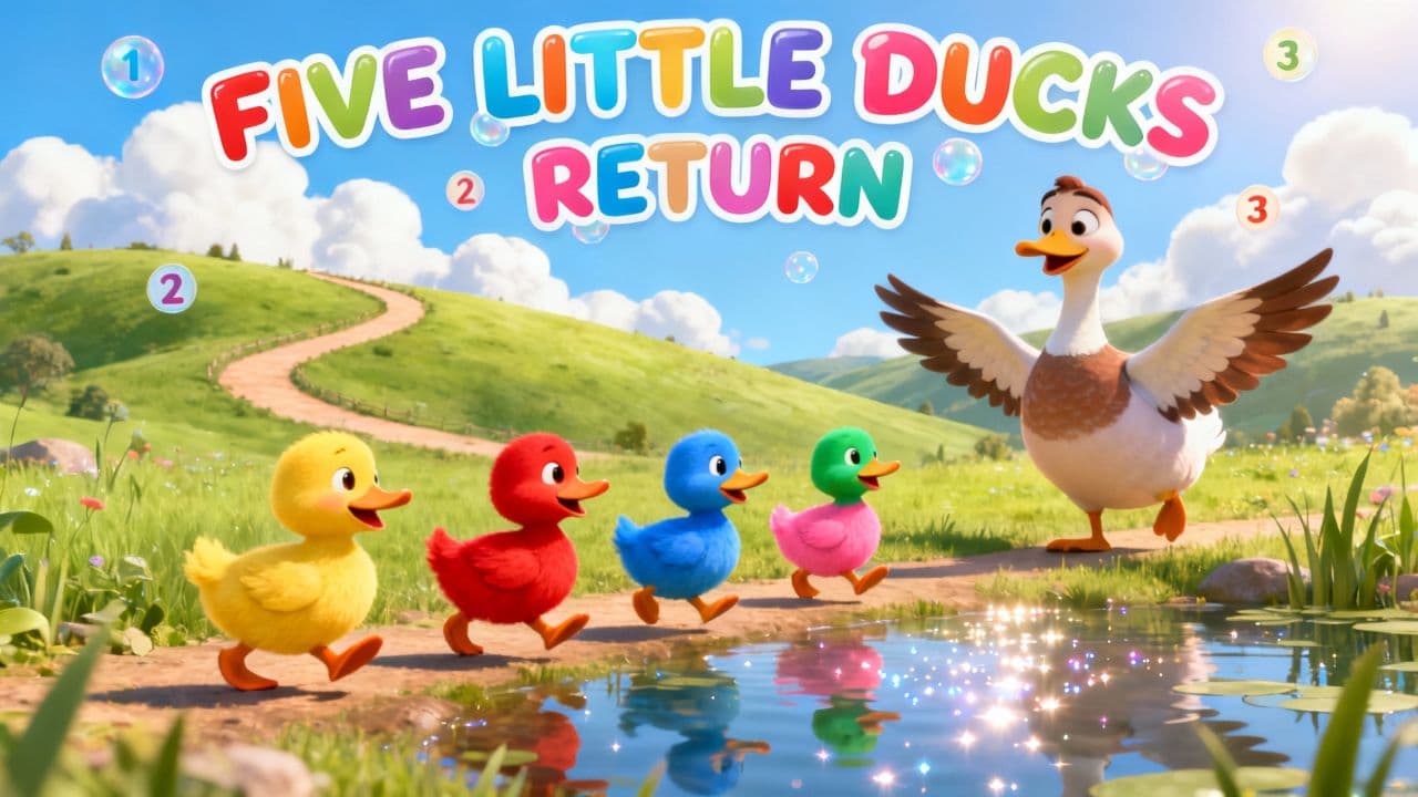 Five Little Ducks Return