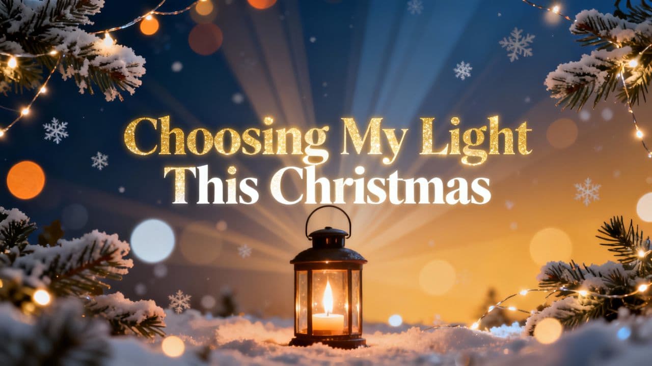 Choosing My Light This Christmas