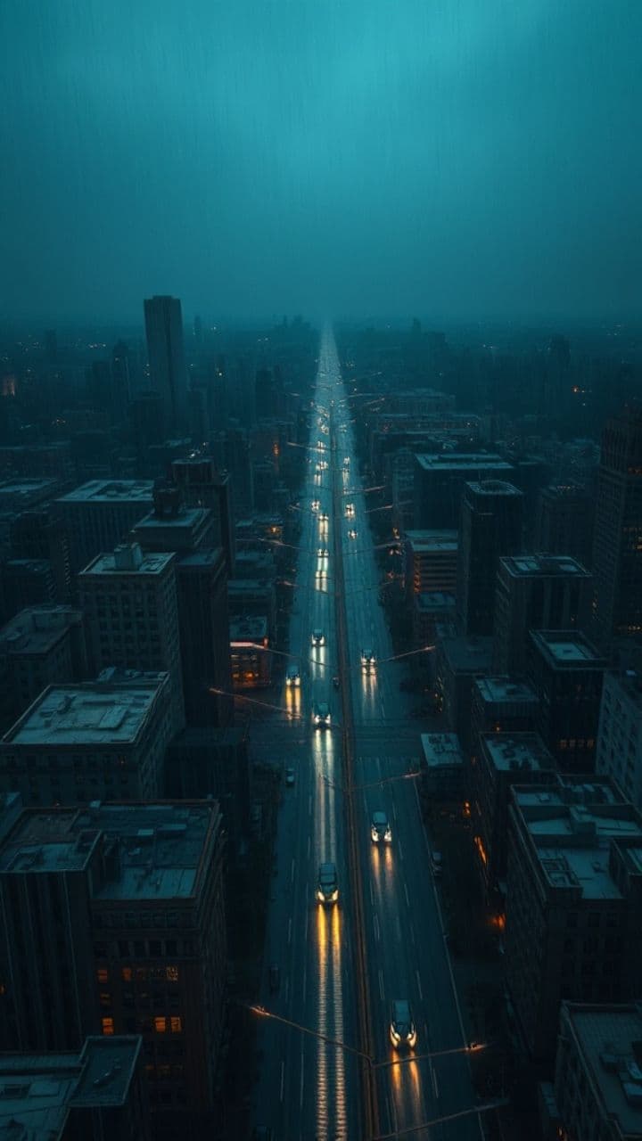 زیر بارون و یاد تو