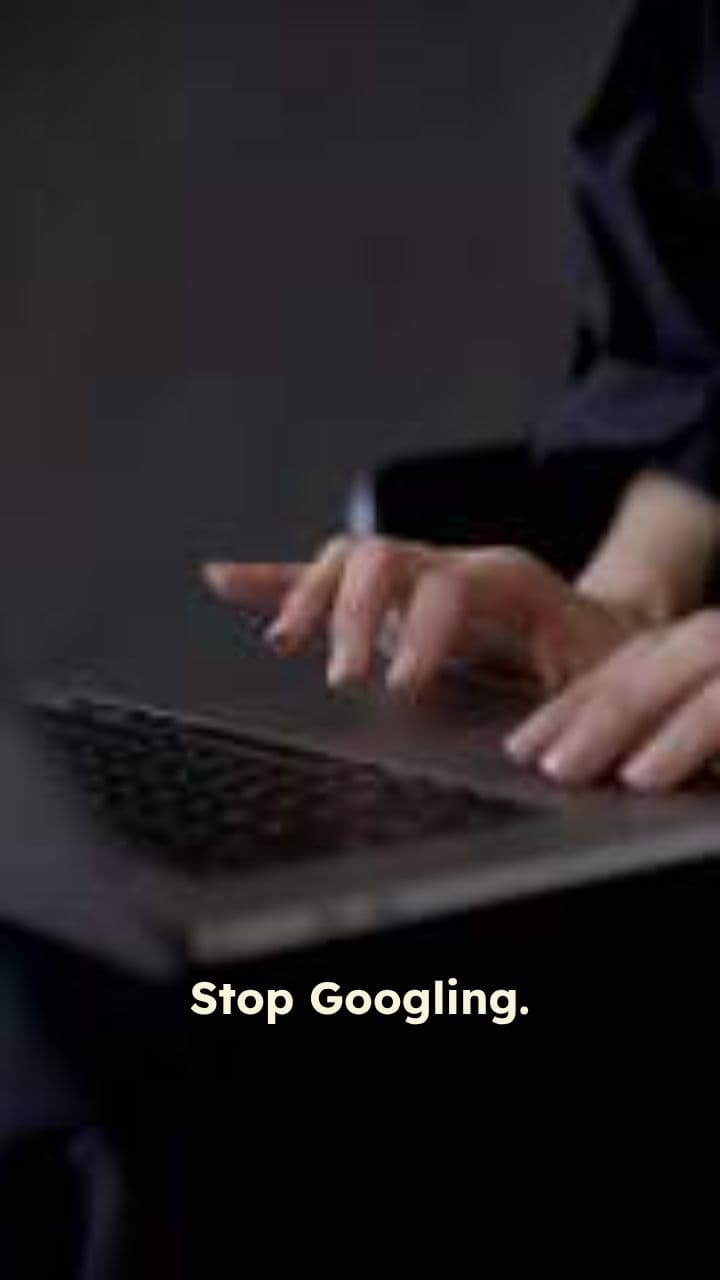 Stop Googling, Use This Prompt