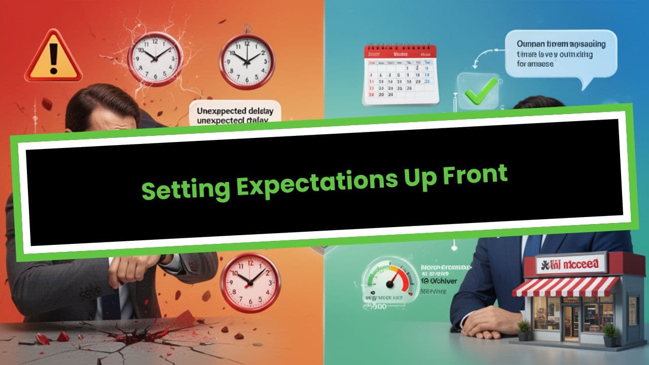 Setting Expectations Up Front