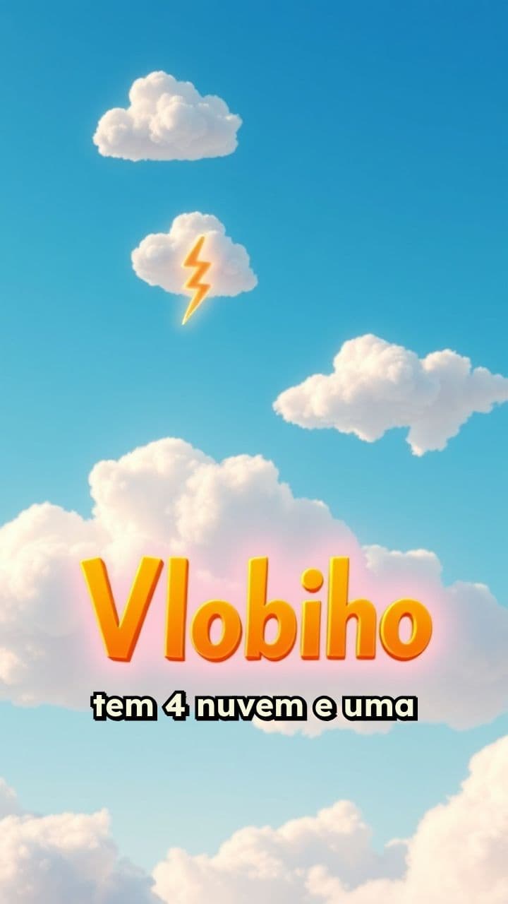 Nuvem Mágica e a Palavra Vlobinho
