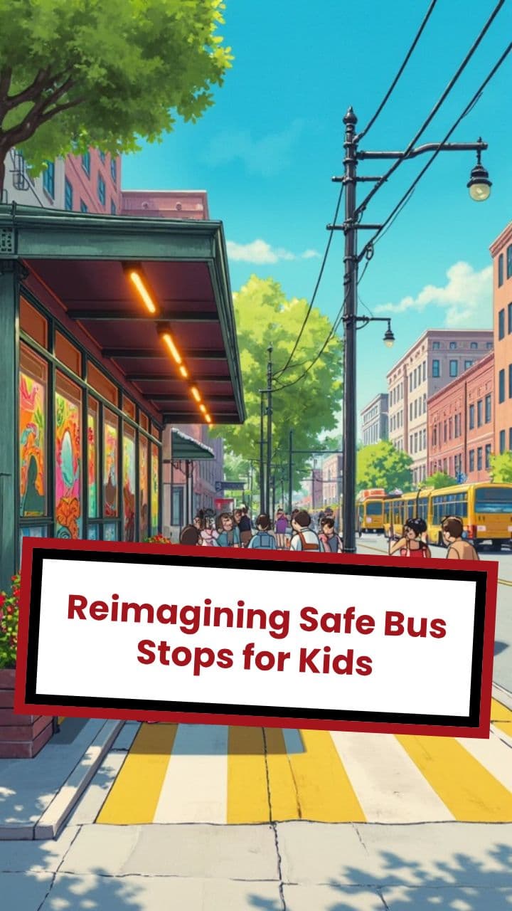 Reimagining Safe Bus Stops for Kids