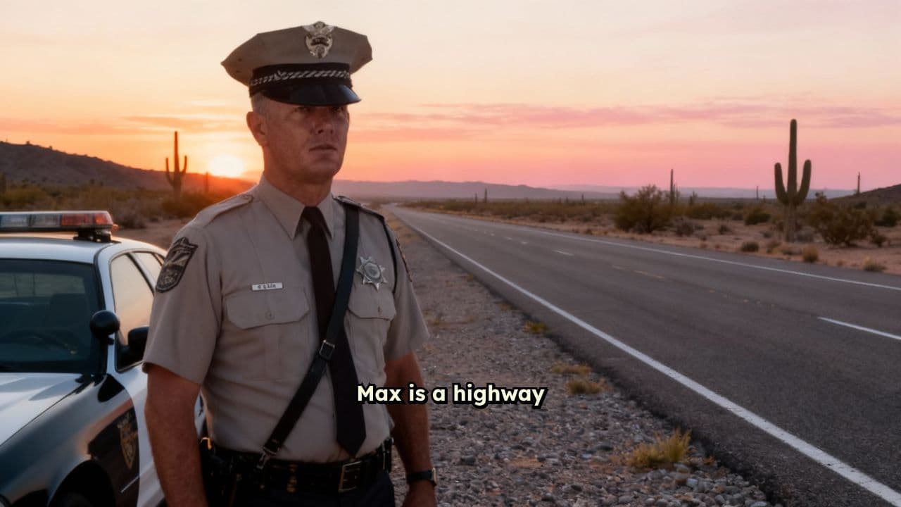 Arizona State Trooper Books Suspect