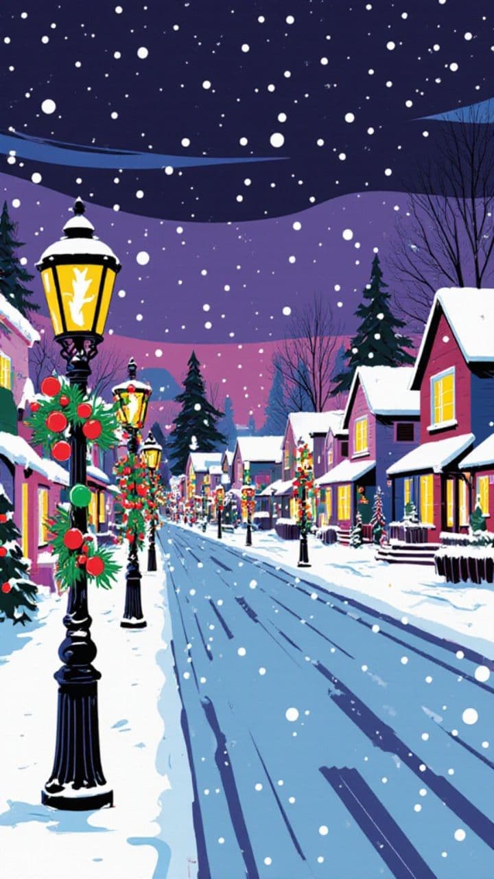 Red, Green, and White Nights