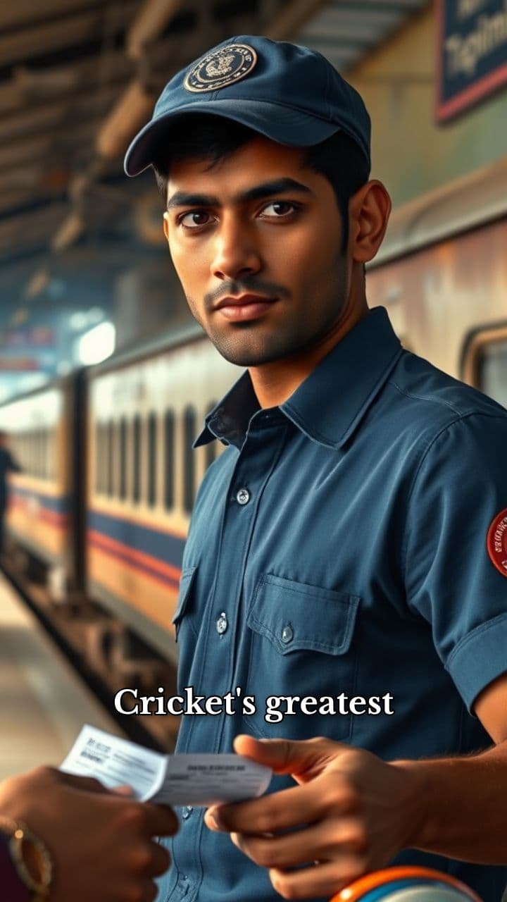 From Ticket Collector to Cricket Legend