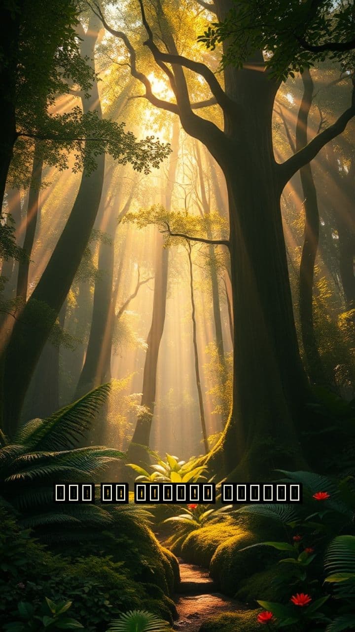 A Child’s Kindness in the Forest