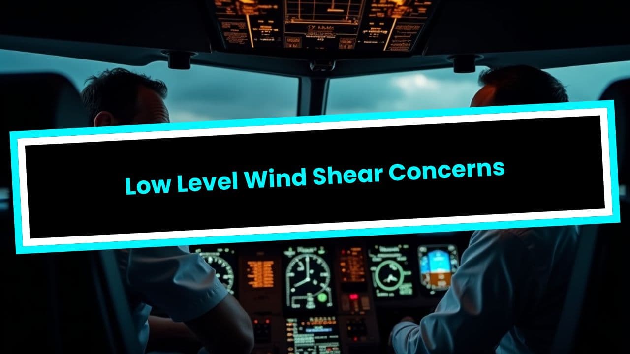 Low Level Wind Shear Concerns