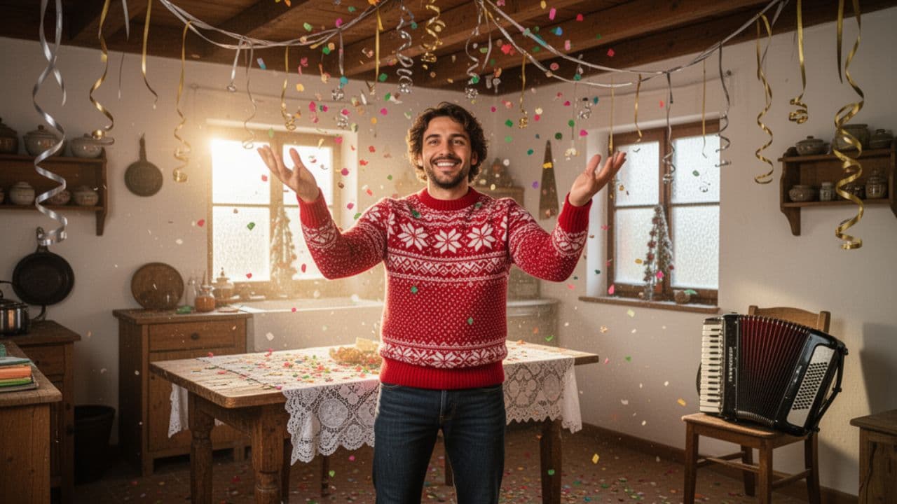 Malacfarkas újévi jókívánság