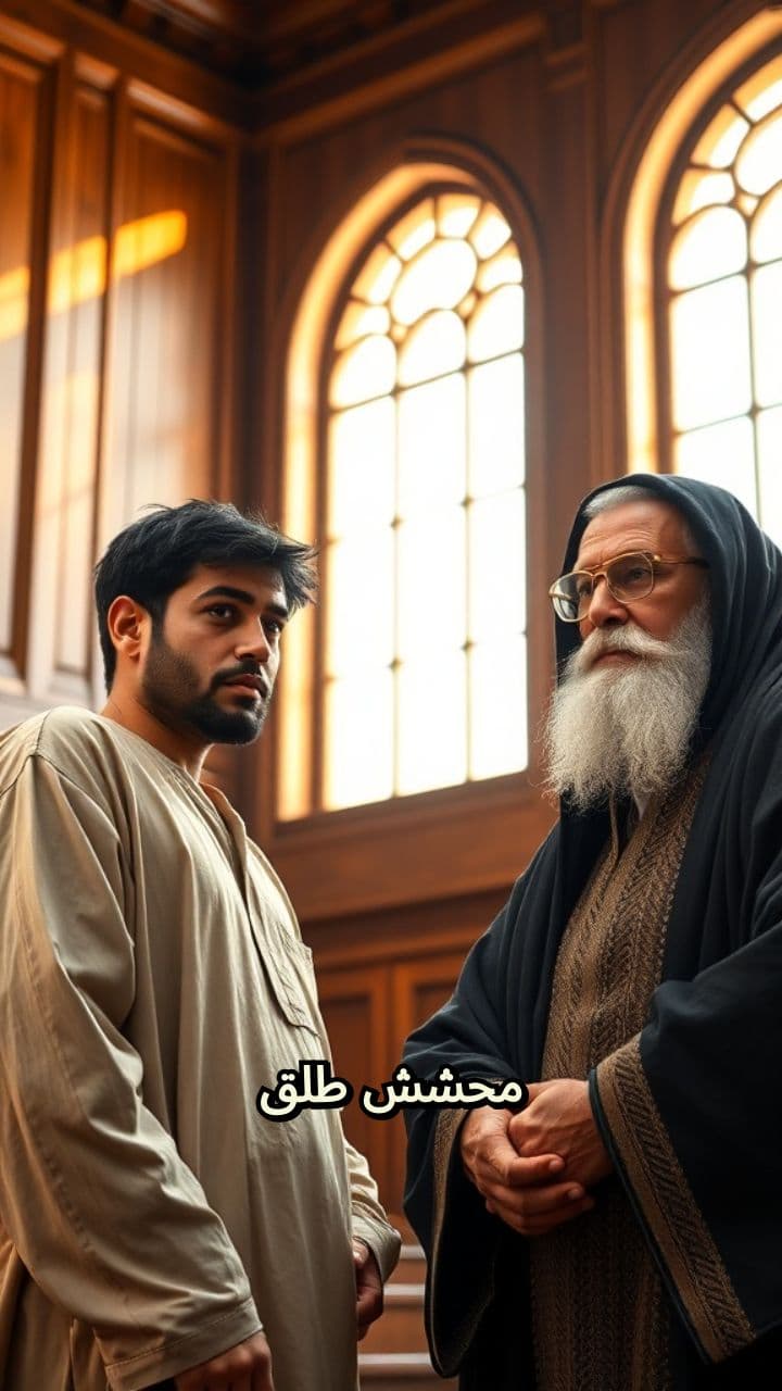 محشش يقنع القاضي بحضانة الولد