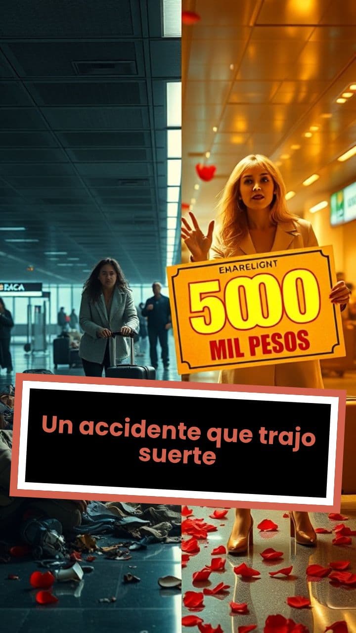 Un accidente que trajo suerte