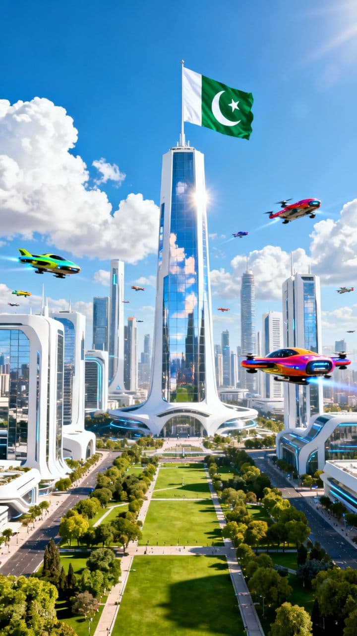 Futuristic Islamabad 2050