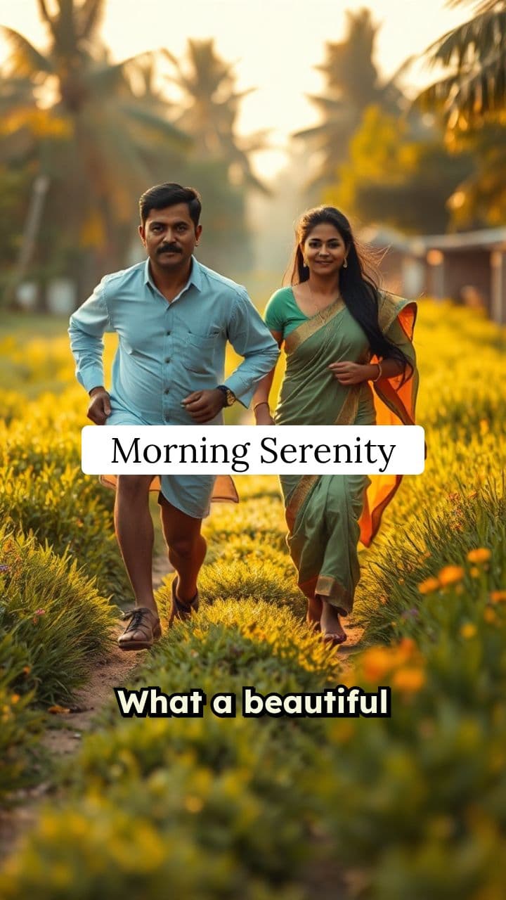 Thulir Brindhavanam: Village Morning