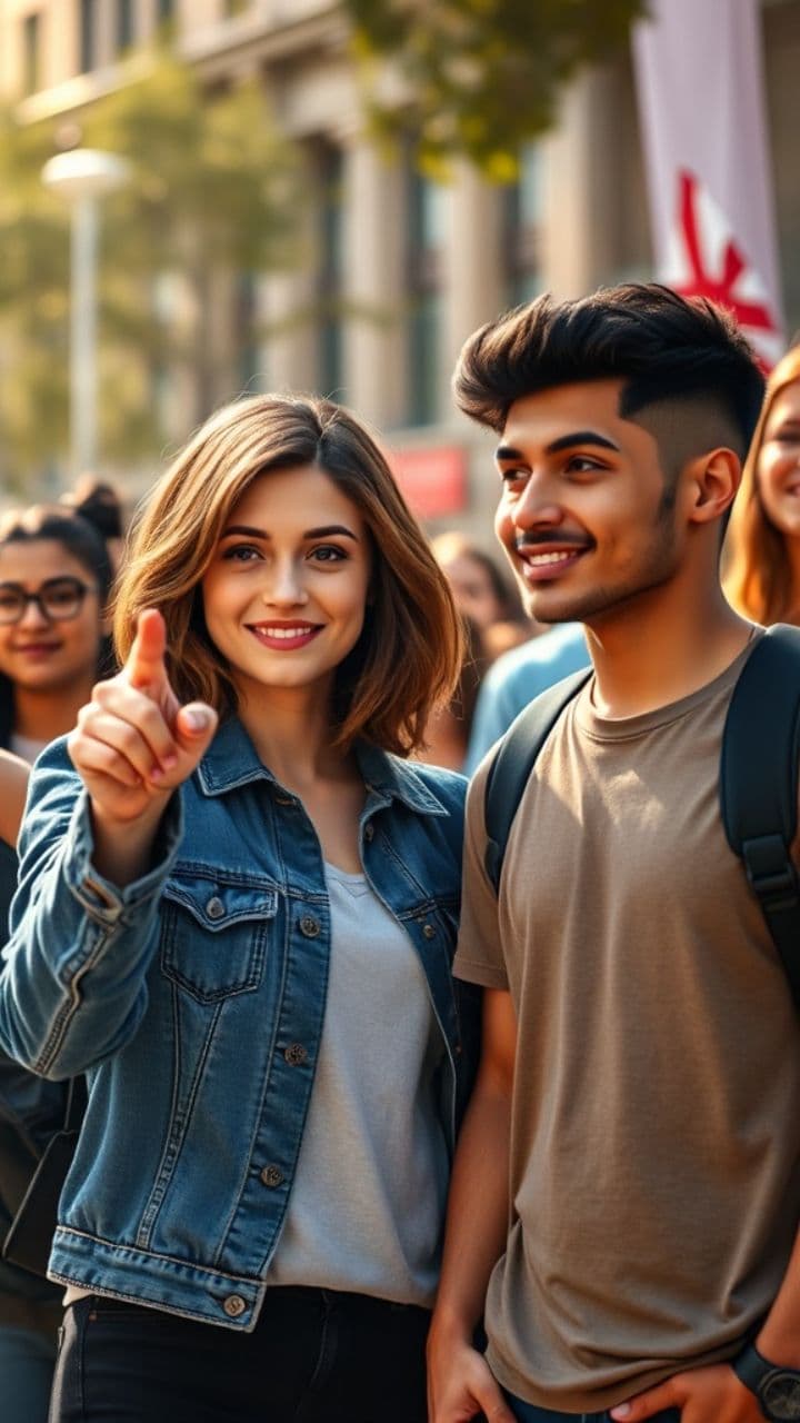 Mobilisation des jeunes pour voter à Toulouse