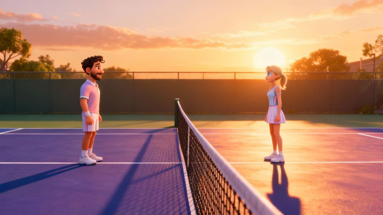 #6786-A Love Story in Golden Light