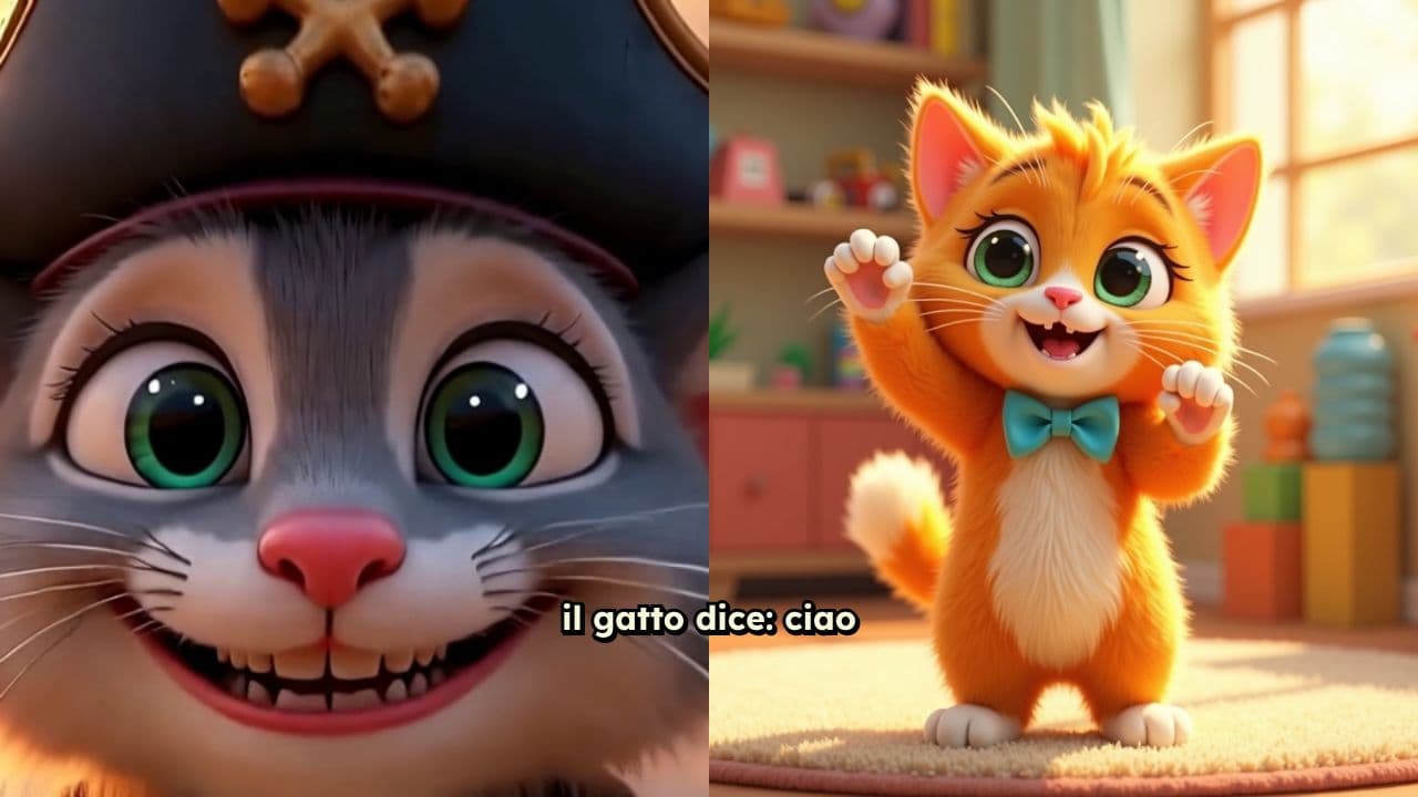 Divertiamoci insieme al gatto!