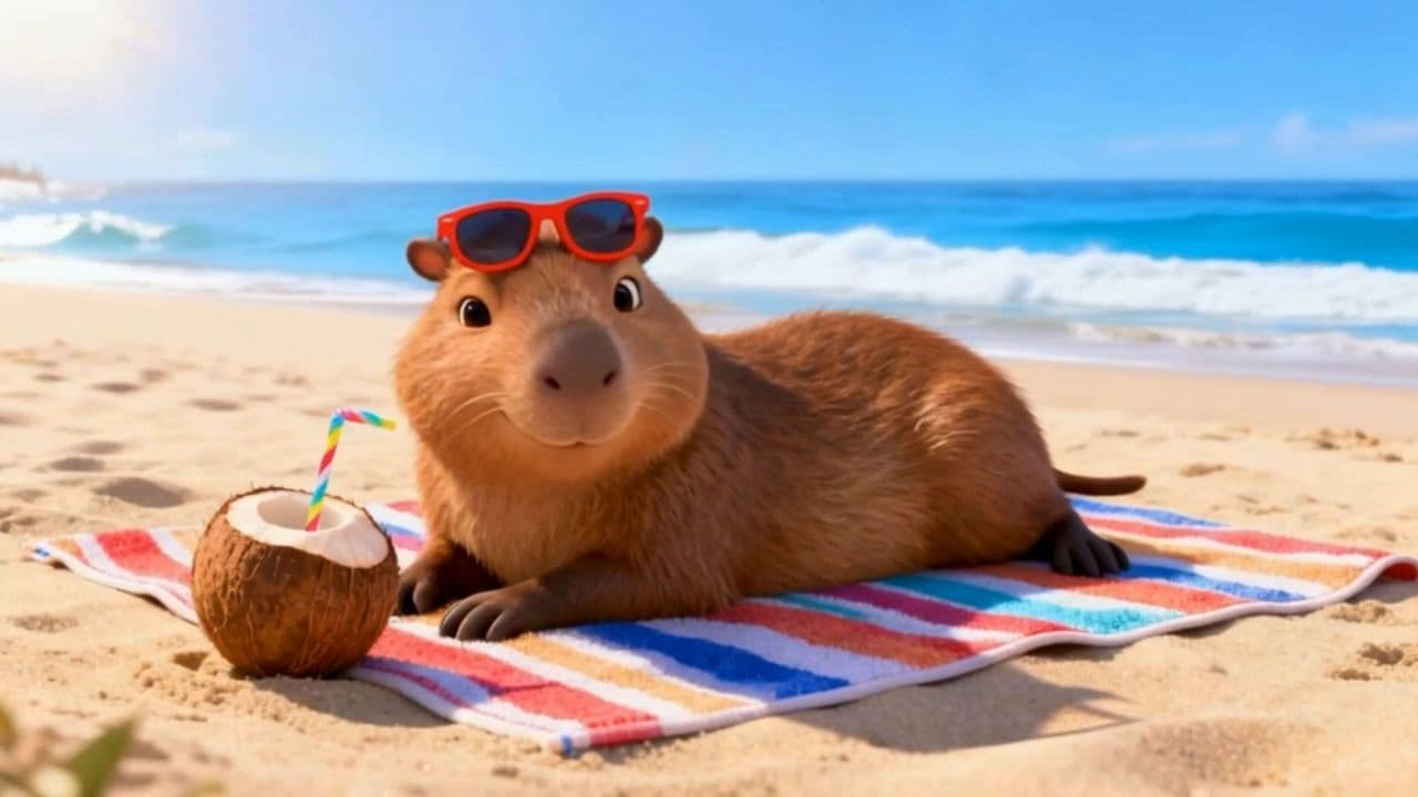 Barbara Kapibara w Hawajskim Raju