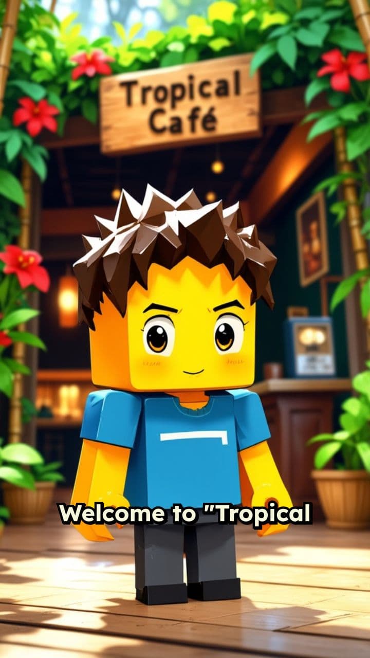 Tropical Cafe Welcome