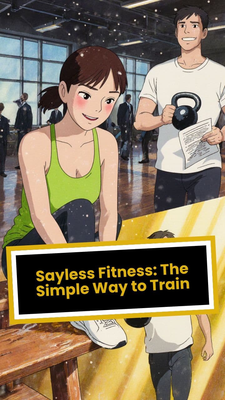 Sayless Fitness: The Simple Way to Train