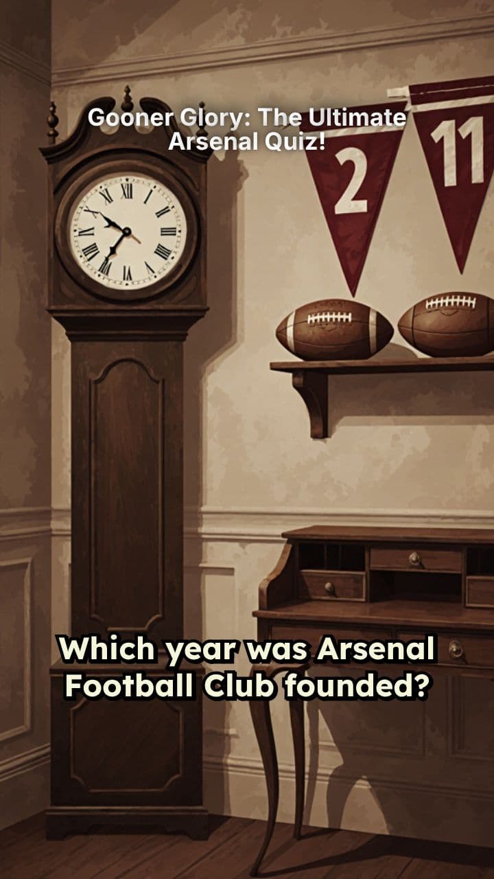 Gooner Glory: The Ultimate Arsenal Quiz!