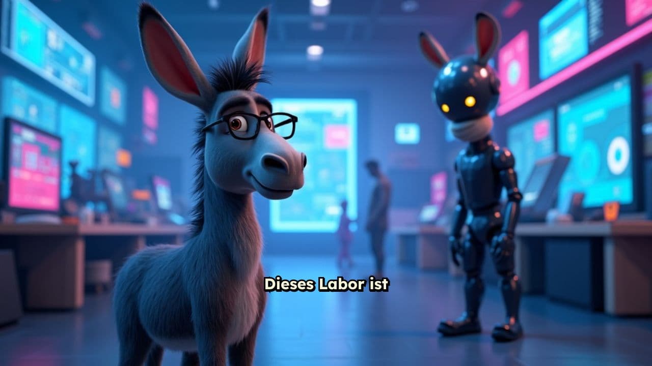 KI und Charme im Hightech-Labor