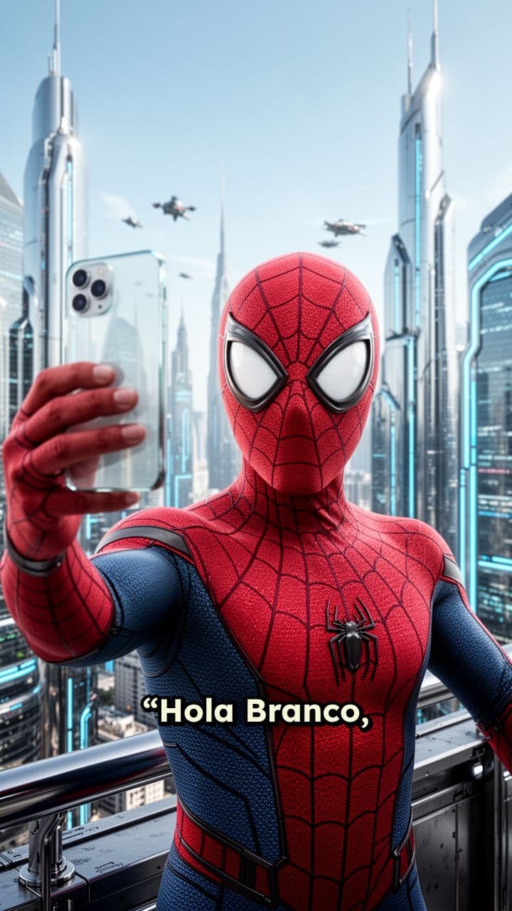 Mensaje navideño de Spider-Man para Branco