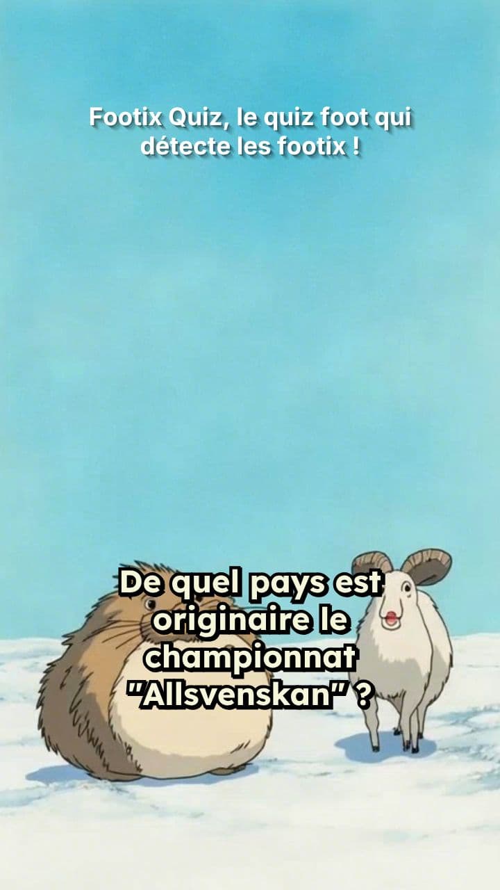 Footix Quiz, le quiz foot qui détecte les footix !