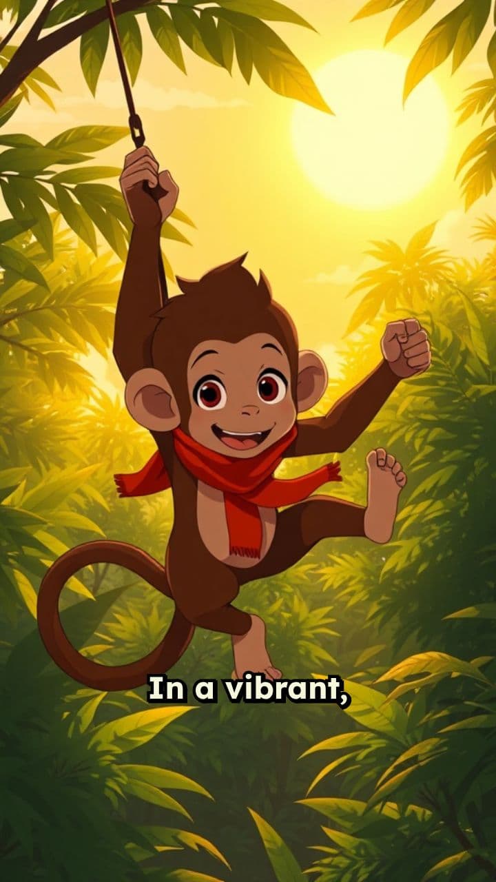 The Honest Monkey and the Lost Bananas