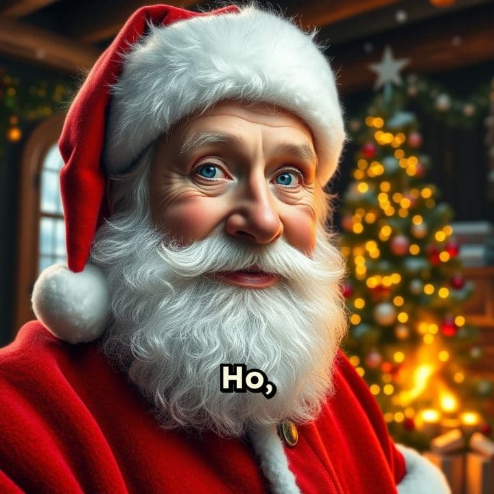 Mensagem Mágica do Papai Noel para Marianna