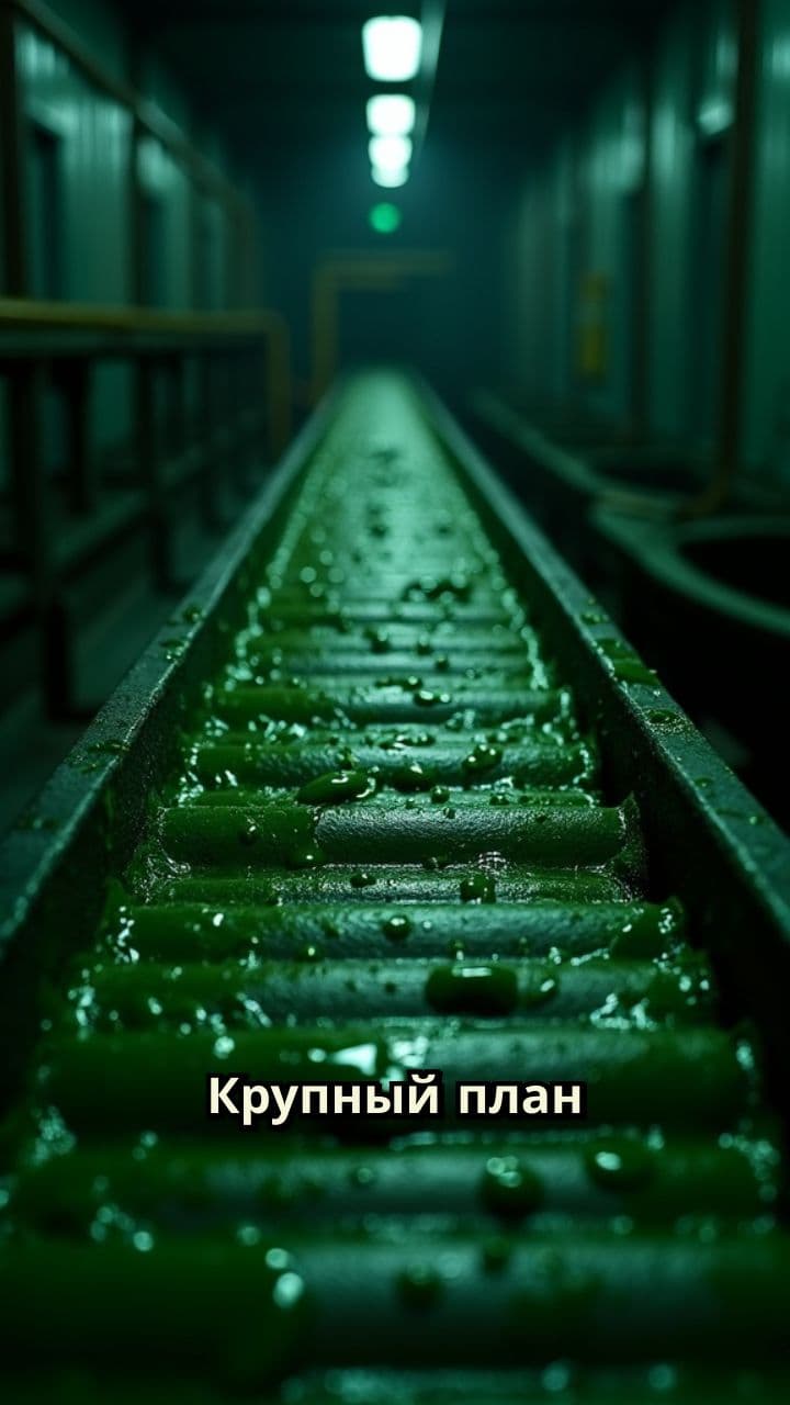 Курилка на фоне заброшенного конвейера