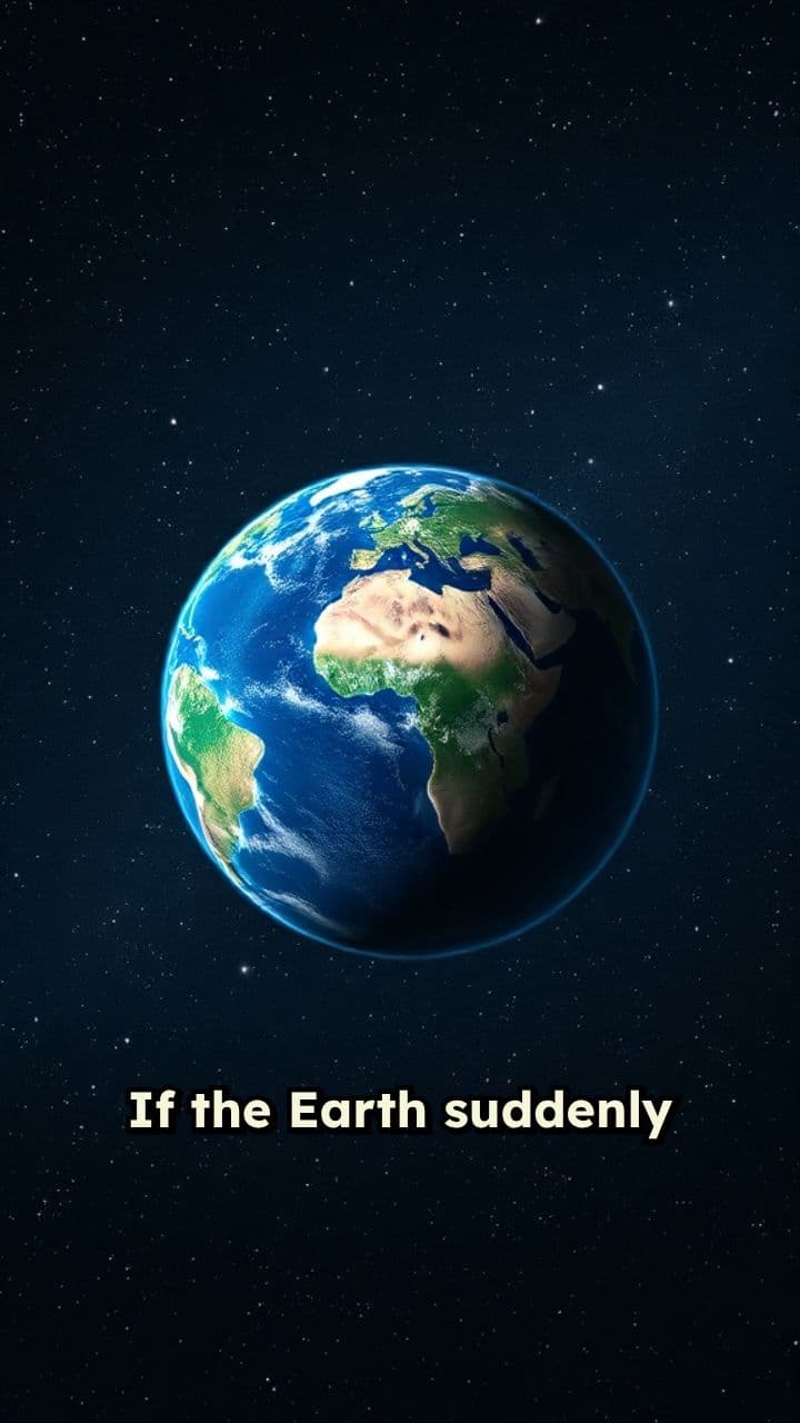 Consequences of Earth Stopping Spin