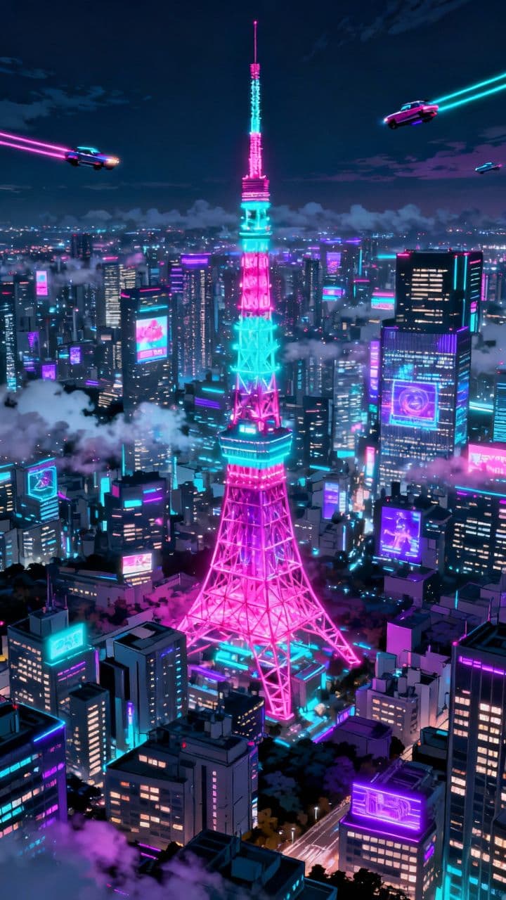 Neon Dreams: Tokyo Night Performance