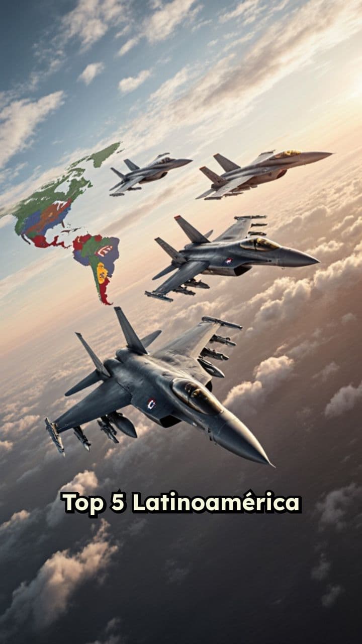 Mejores Fuerzas Aéreas en Latinoamérica