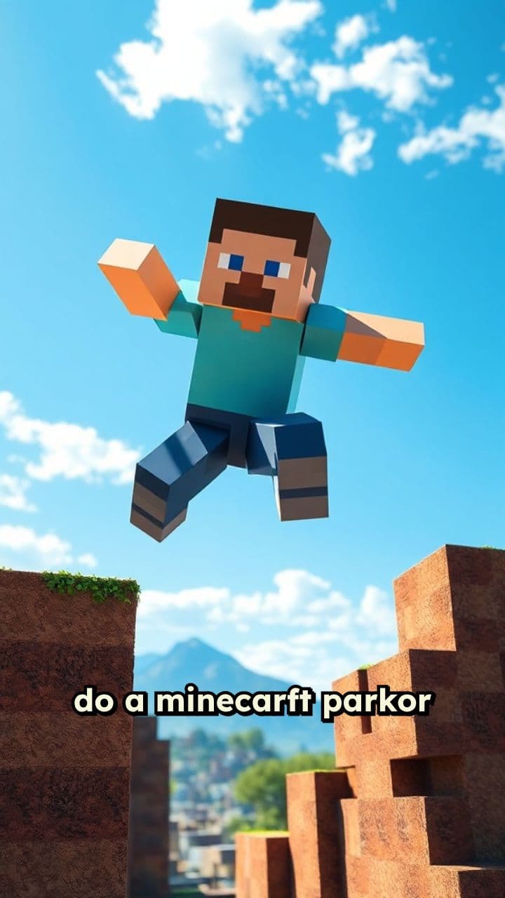 Minecraft Parkour with Reddit Story