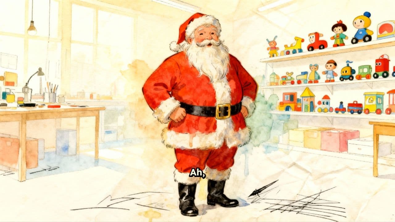 Santa's Secret Getaway