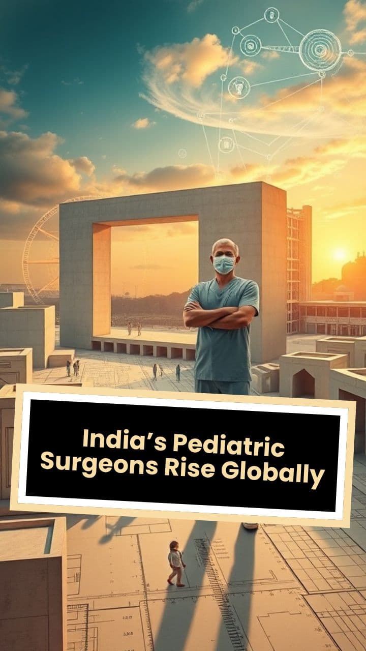 India’s Pediatric Surgeons Rise Globally