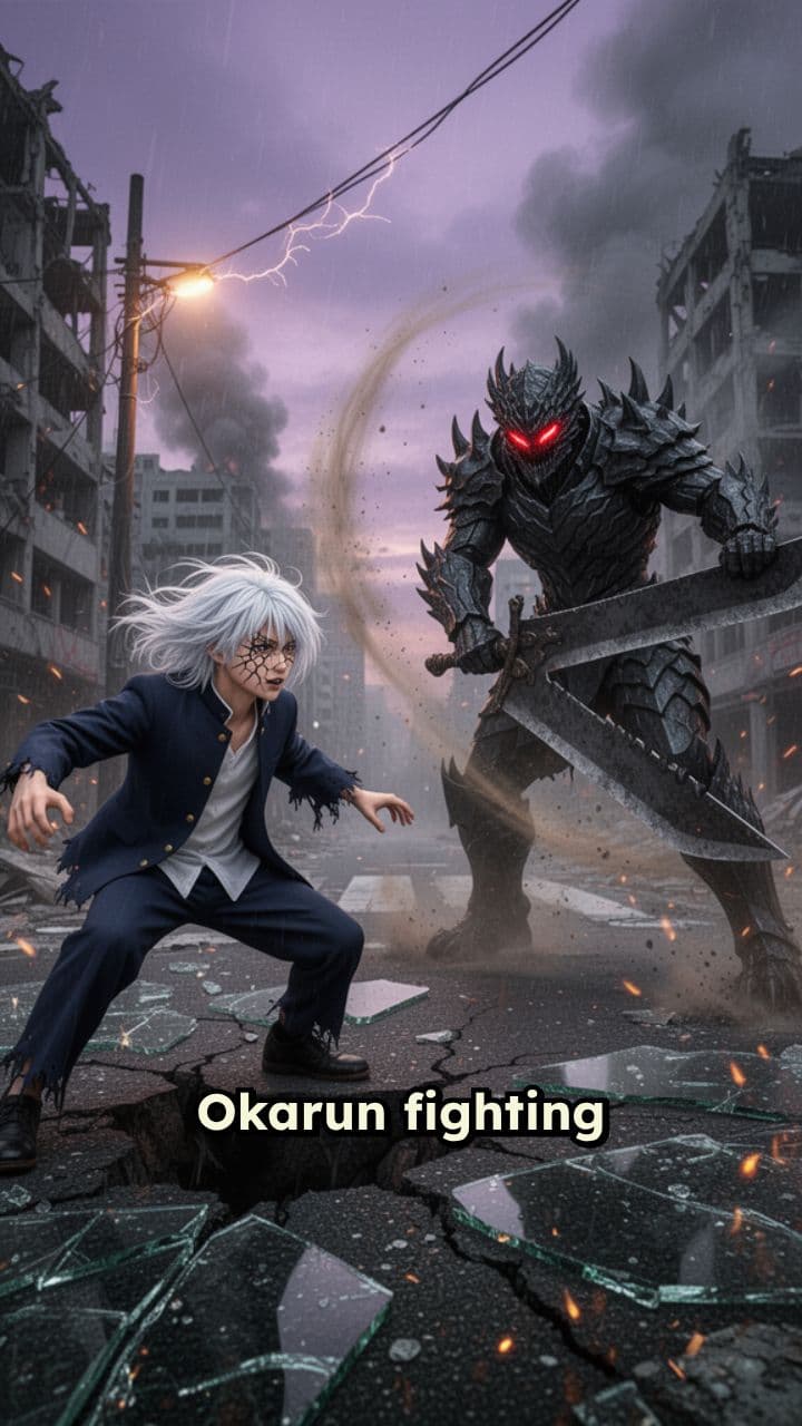 Okarun's Brutal Berserk Fight