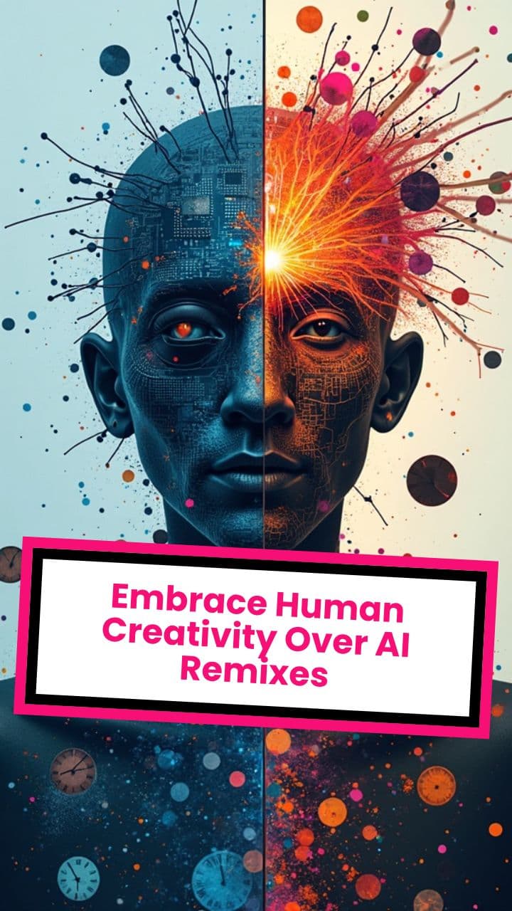 Embrace Human Creativity Over AI Remixes