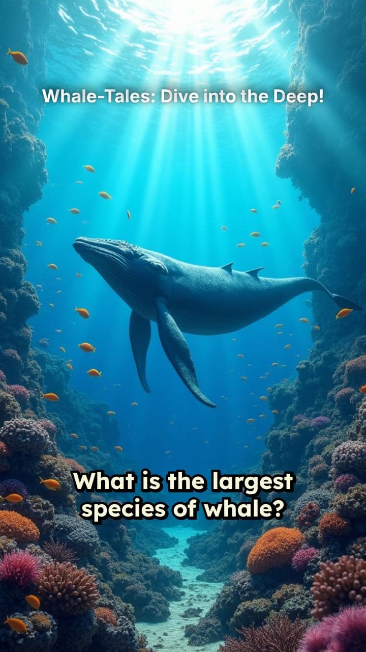 Whale-Tales: Dive into the Deep!