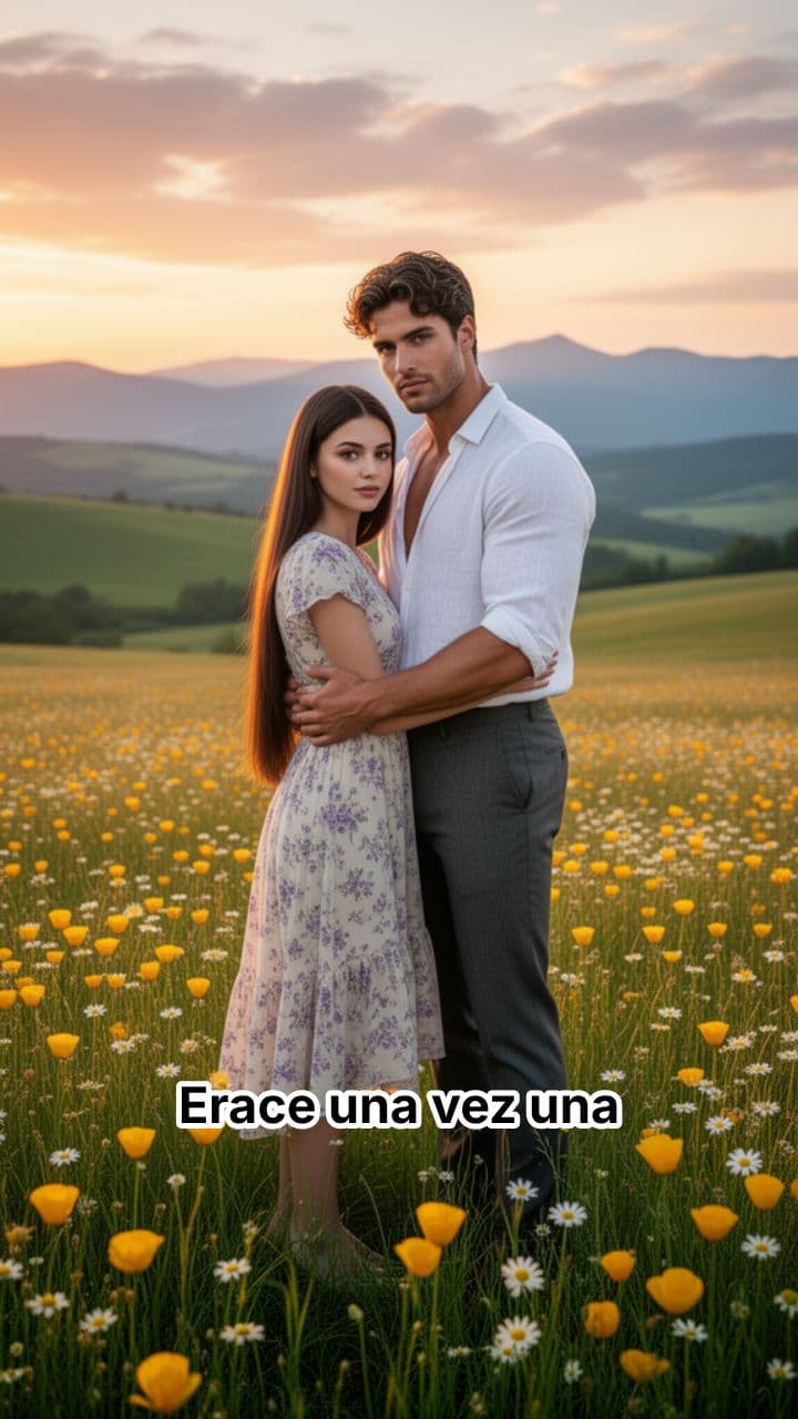 Una pareja enamorada en paseo