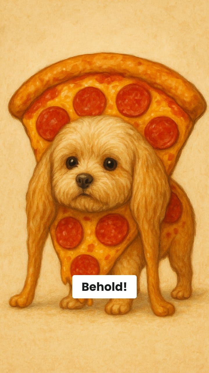 Pizzapodino Maltalini: The Pizza-Dog Phenomenon
