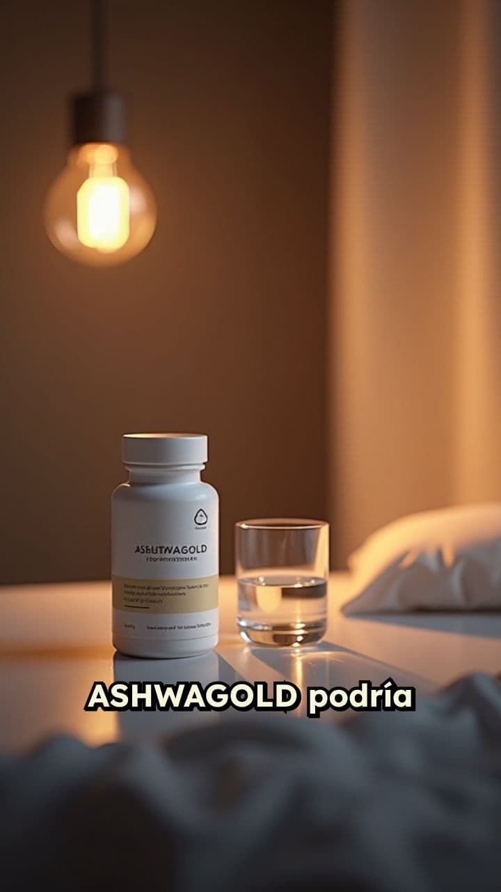 ASHWAGOLD: Suplemento revolucionario para dormir