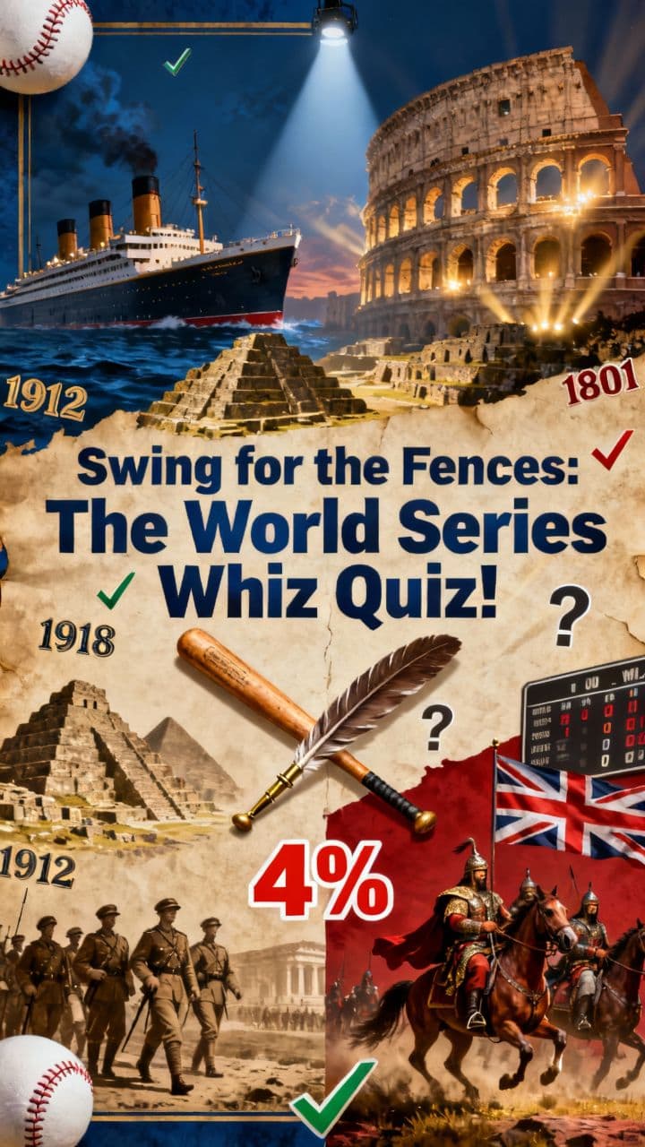 Swing for the Fences: The World Series Whiz Quiz!
