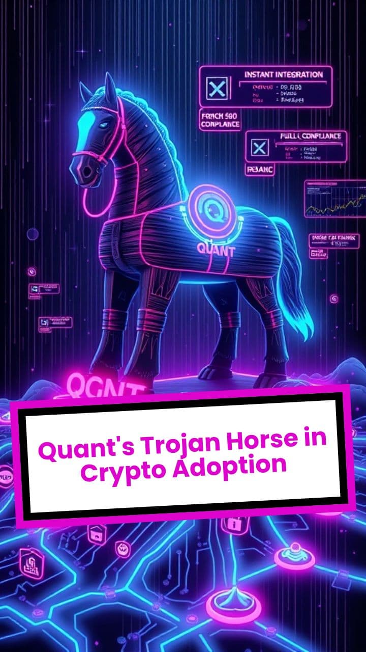 Quant's Trojan Horse in Crypto Adoption