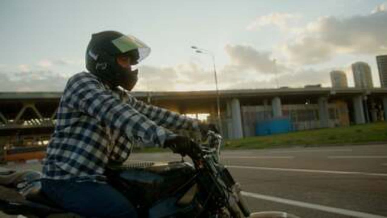 Cliffside Ride on a Triumph