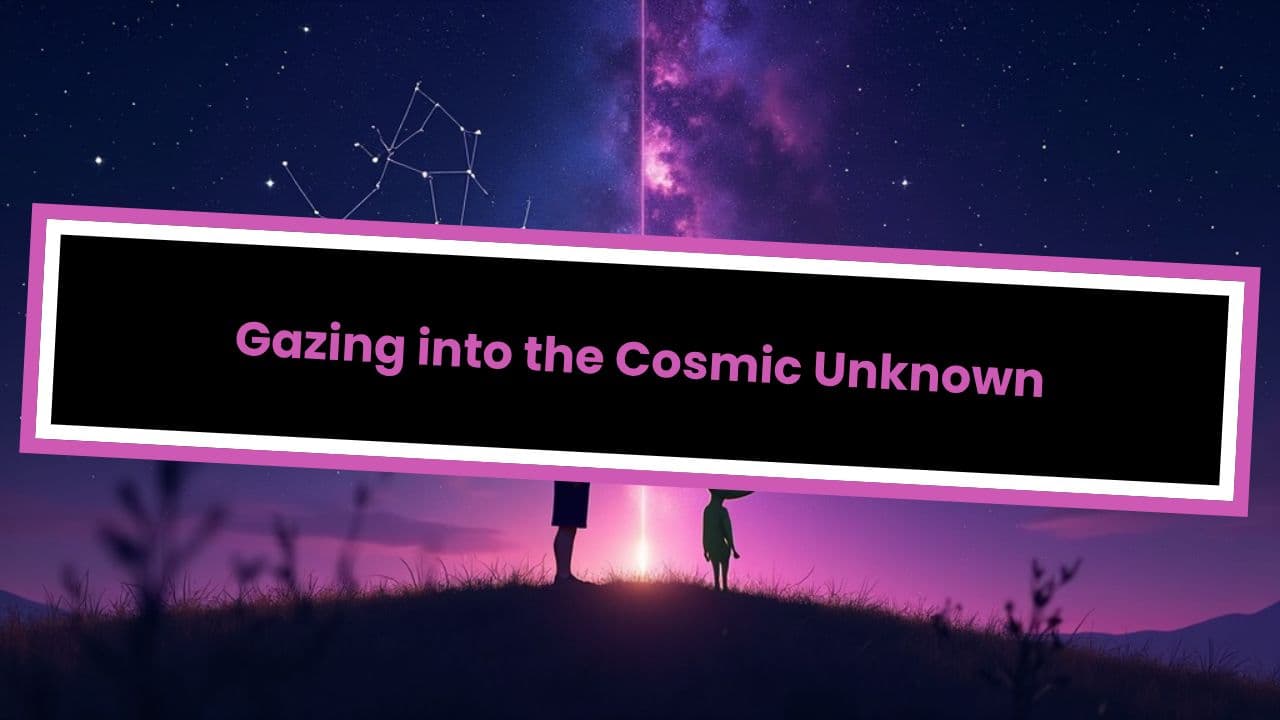 Gazing into the Cosmic Unknown