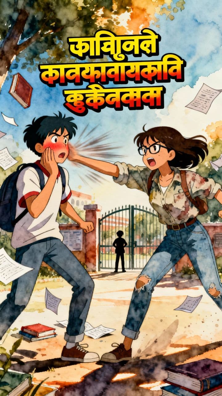 কলেজের প্রথম দিনে অপ্রত্যাশিত থাপ্পড়