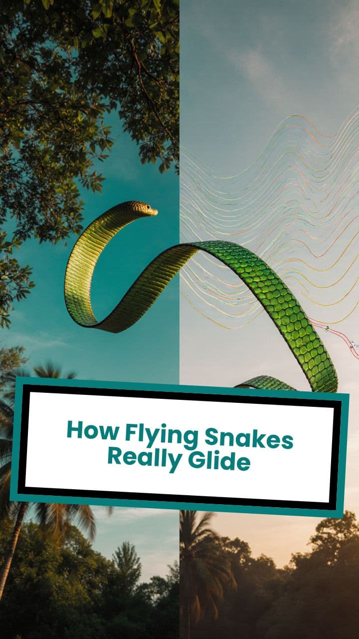 How Flying Snakes Really Glide